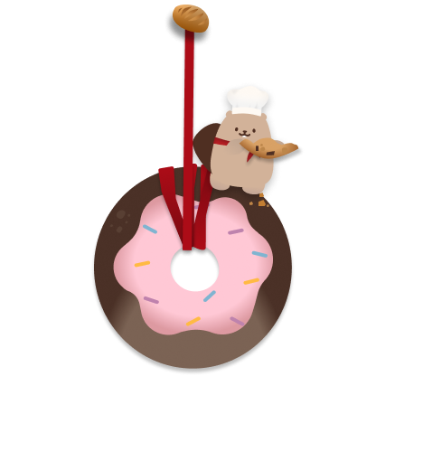 Donut decoration